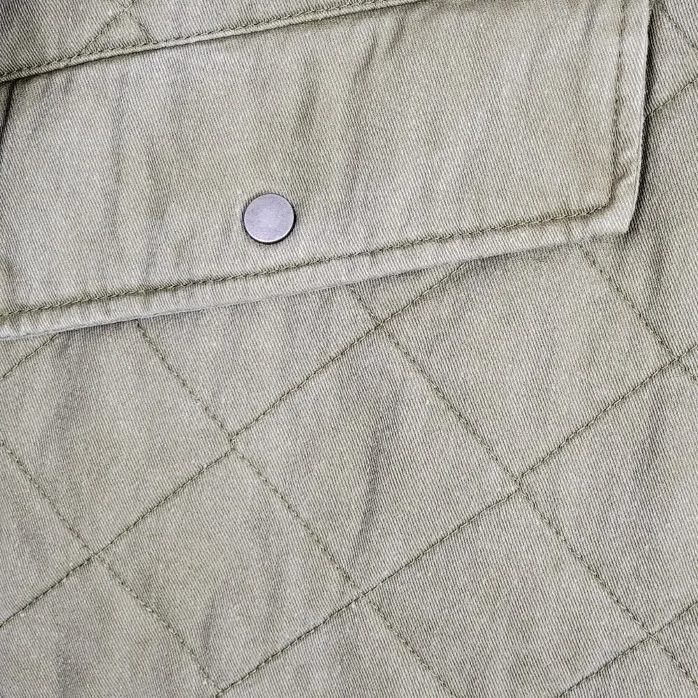 NWT Joie Sage Quilted Oversized Shacket, Sz XS - Picture 2 of 7